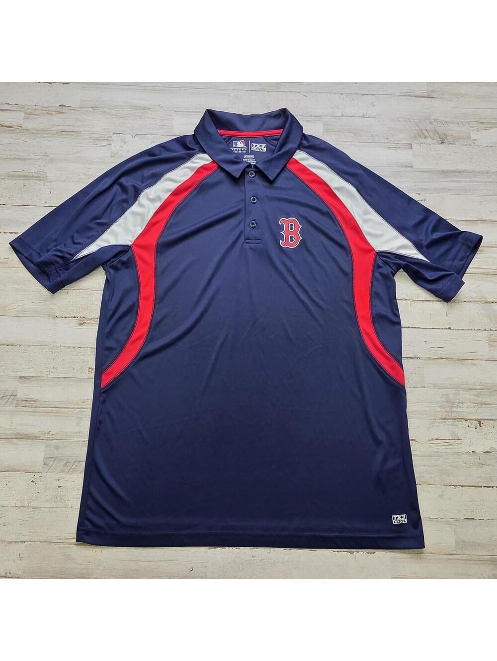 Boston Red Sox Golf Gameday Polo Shirt Men’s XL TX3 Cool Performance MLB
